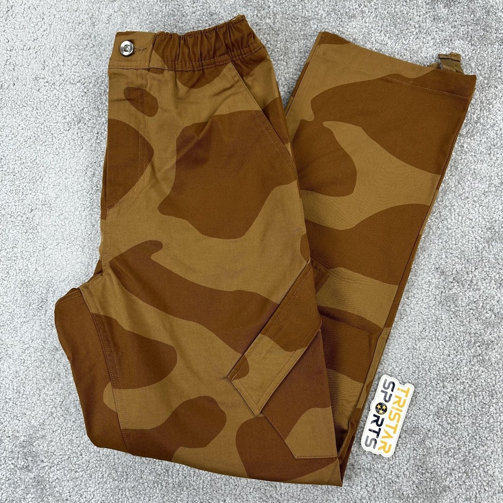Jordan Cargo Pants Mens Small Brown Camo Standard Fit Utility Nike FD7455-270